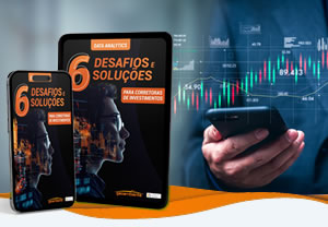 Infográfico Data Analytics: 6 Desafios e Soluções para Corretoras de Investimentos