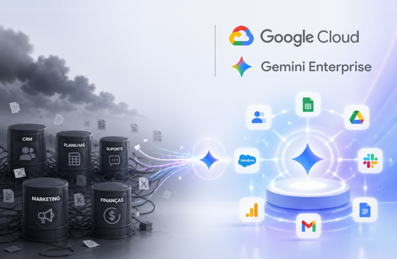 Unificação de dados empresariais com o Gemini Enterprise