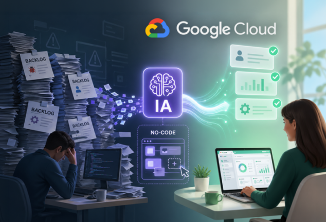 Soluções de IA: como o no-code reduz o backlog da TI
