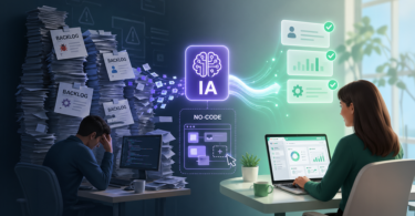 Soluções de IA: como o no-code reduz o backlog da TI